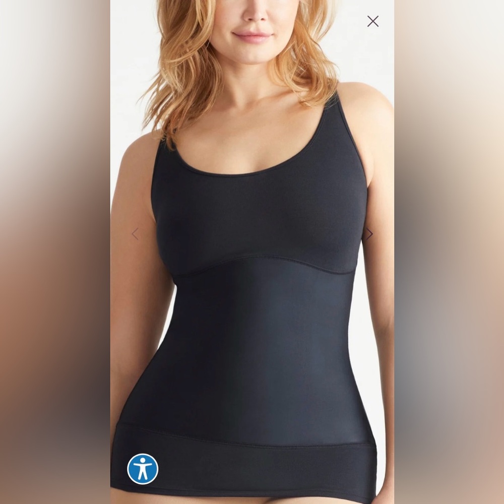 Yummie Black Shapewear Tank Top Large